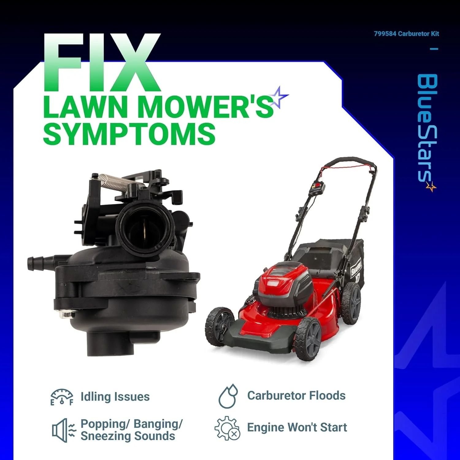 [Lifetime Warranty] 799584 592361 Carburetor - Image 7