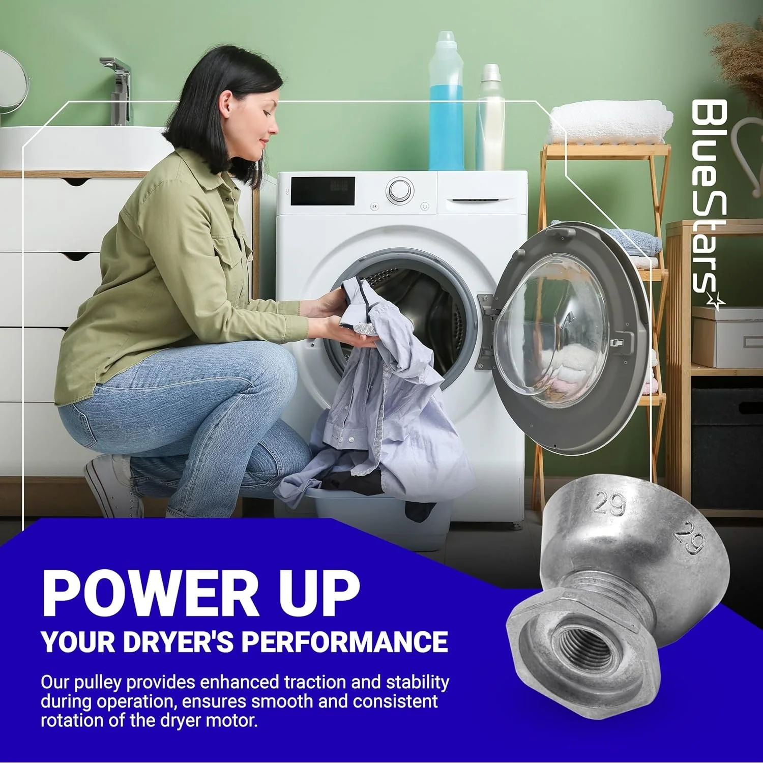 [Lifetime Warranty] 8066184 Dryer Motor Pulley - Image 4