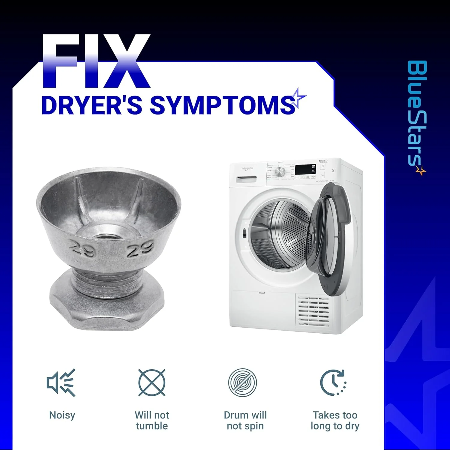 [Lifetime Warranty] 8066184 Dryer Motor Pulley - Image 6