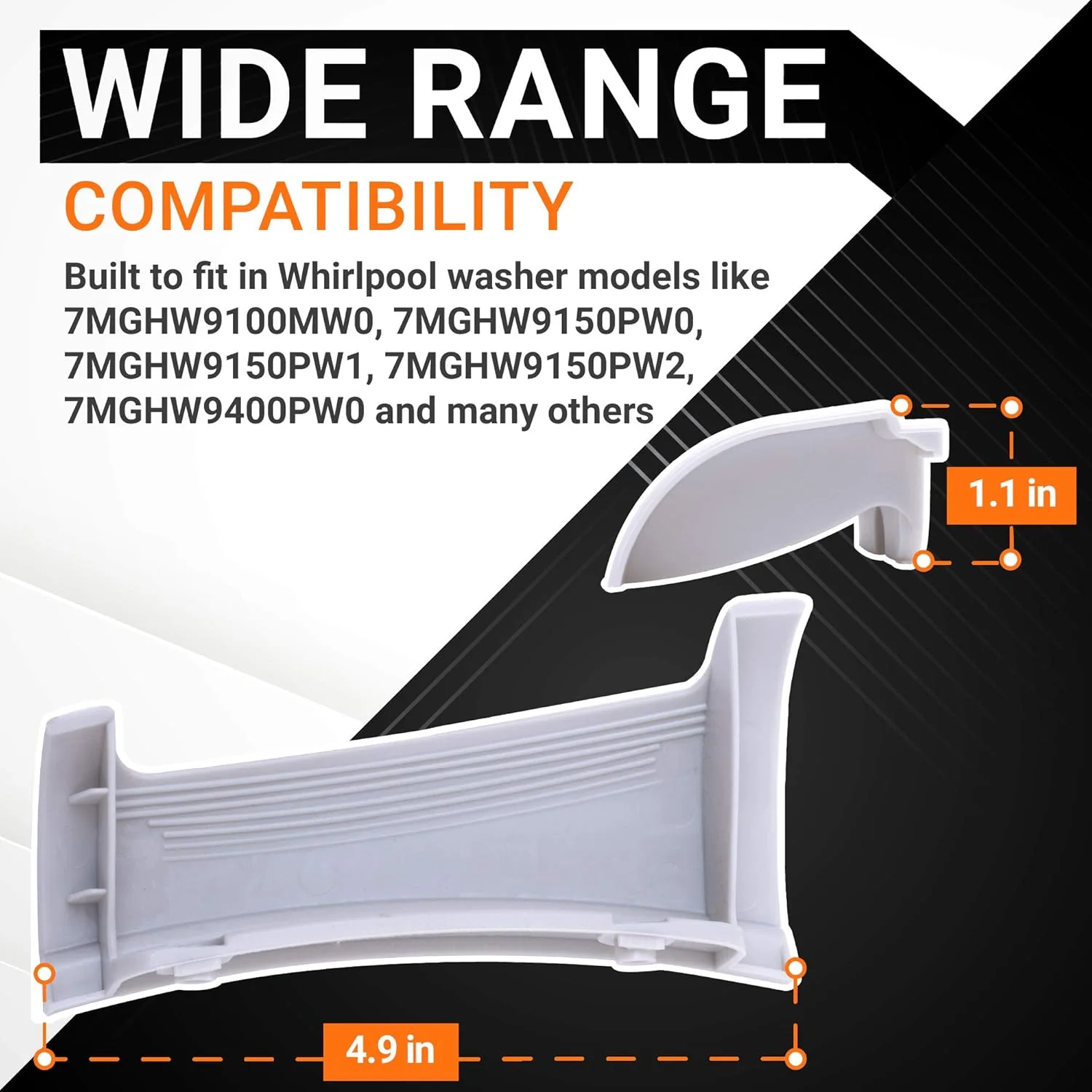 [Lifetime Warranty] 8181846 Washer Door Handle - Image 3