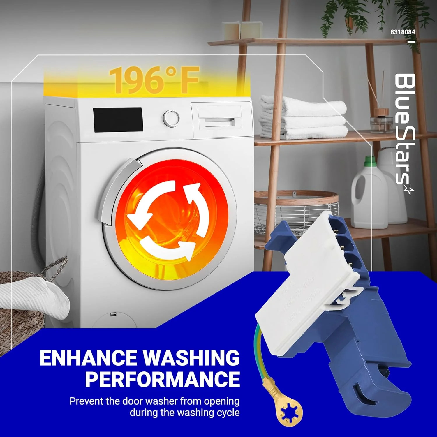 [Lifetime Warranty] 8318084 Washer Door Assembly - Image 4