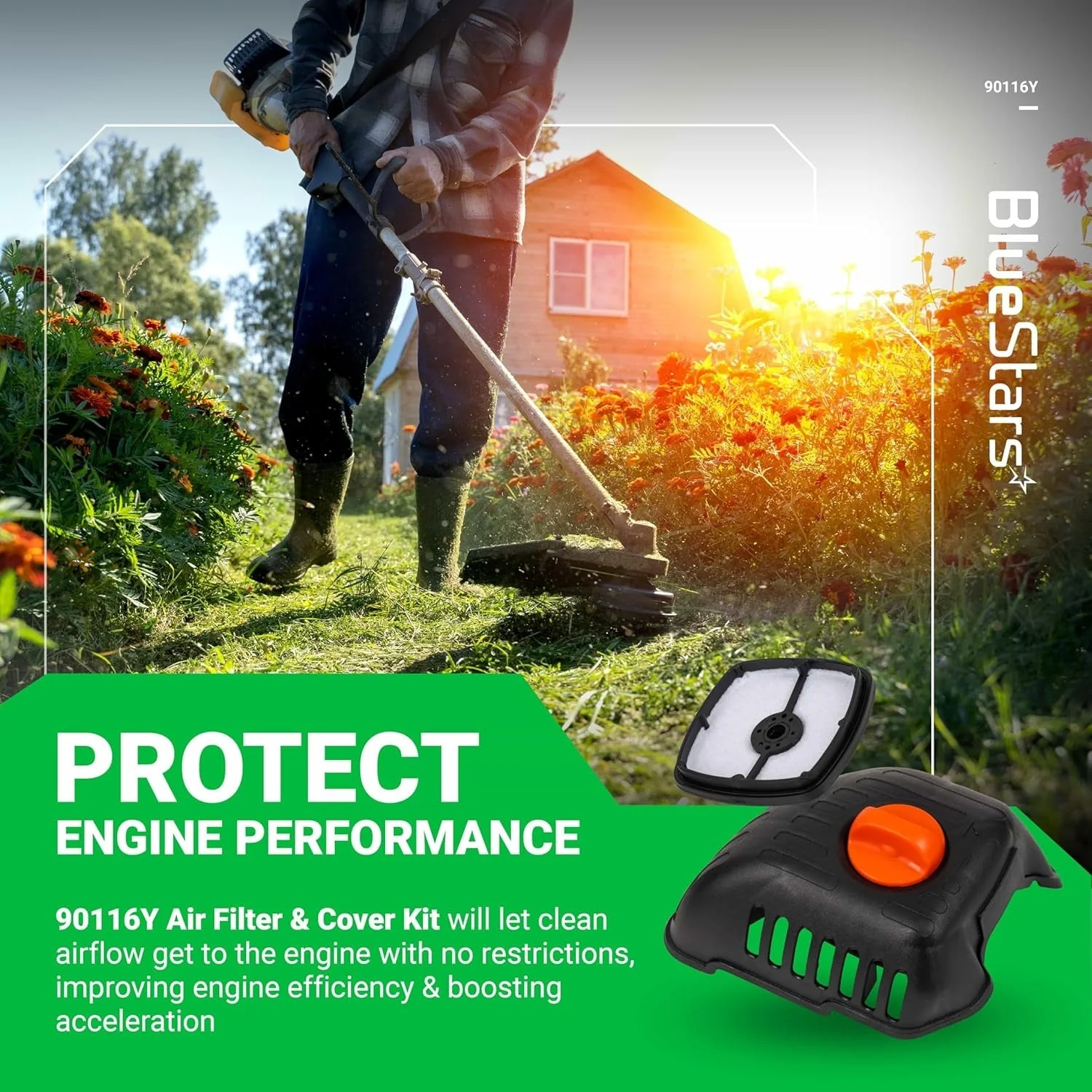 [Lifetime Warranty] 90116Y Air Filter Cover Kit - Image 6