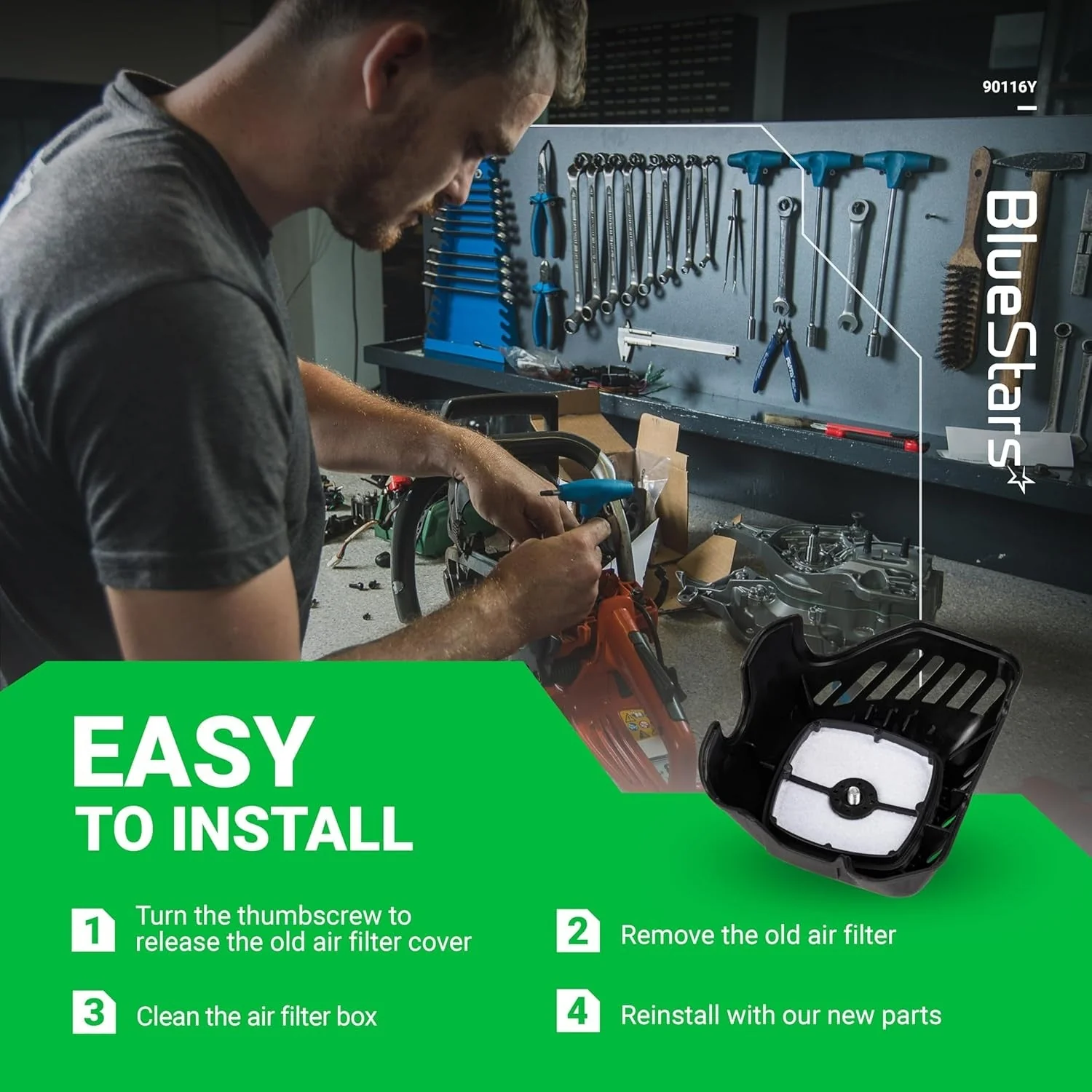 [Lifetime Warranty] 90116Y Air Filter Cover Kit - Image 8