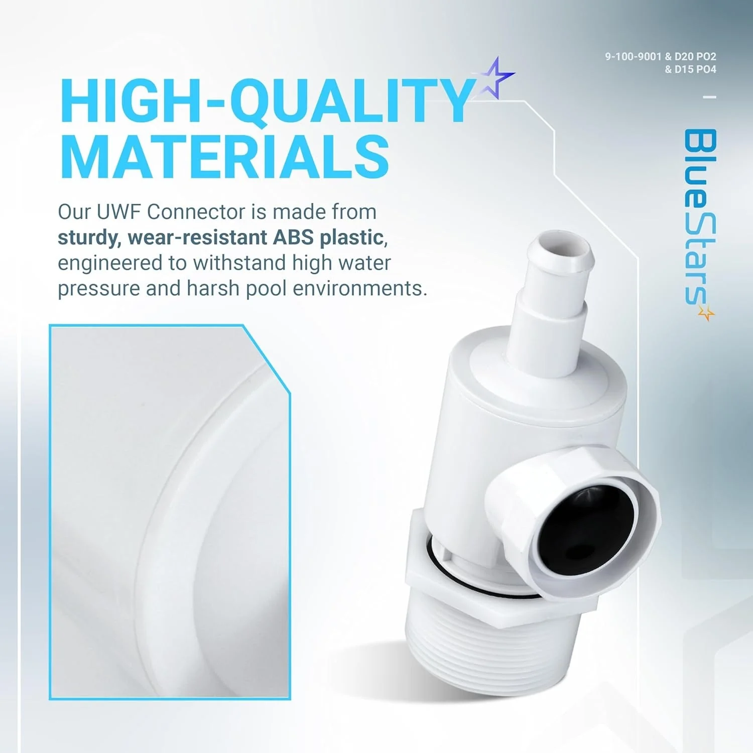 [Lifetime Warranty] 9-100-9001 UWF Connector Assembly and D20 Hose Swivel, D15 Feed Hose Nut - Image 8