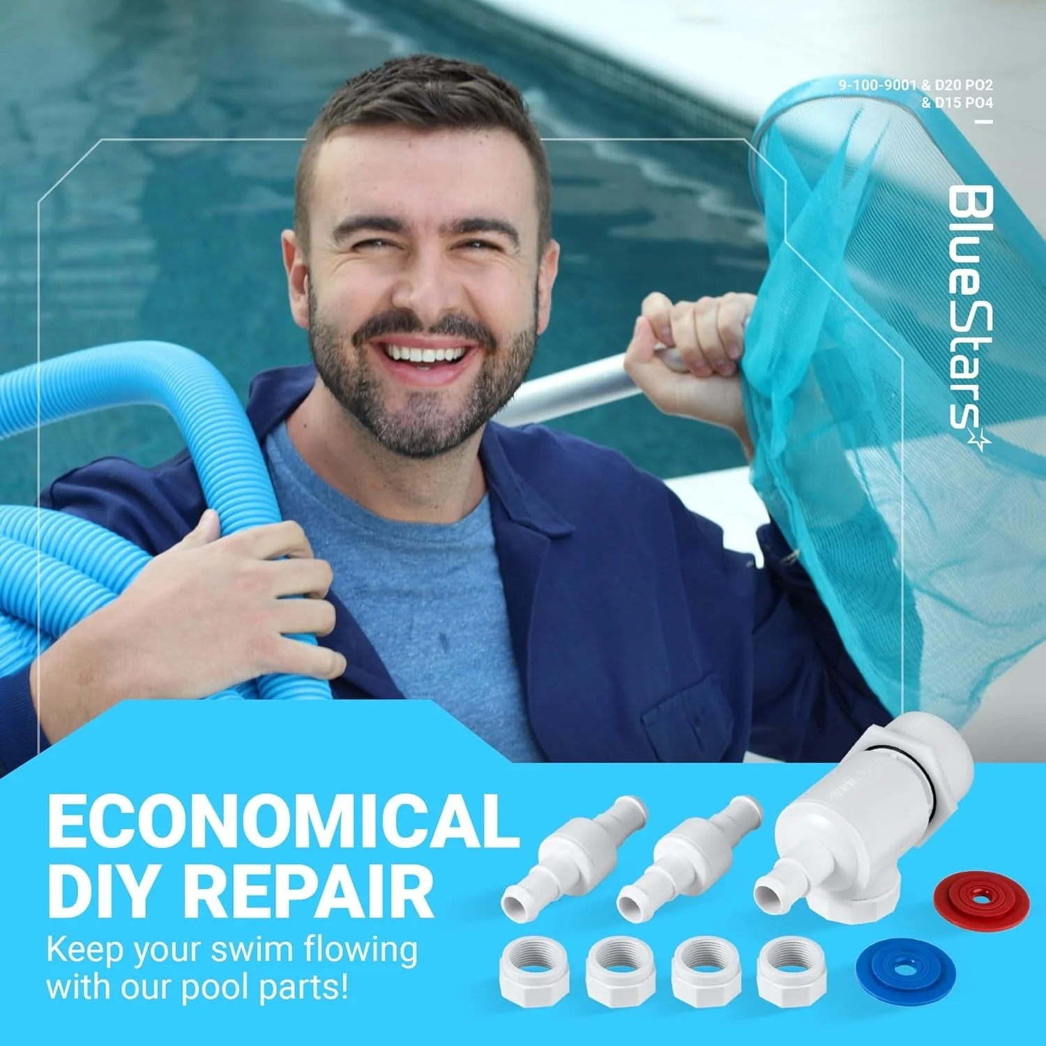 [Lifetime Warranty] 9-100-9001 UWF Connector Assembly and D20 Hose Swivel, D15 Feed Hose Nut - Image 9