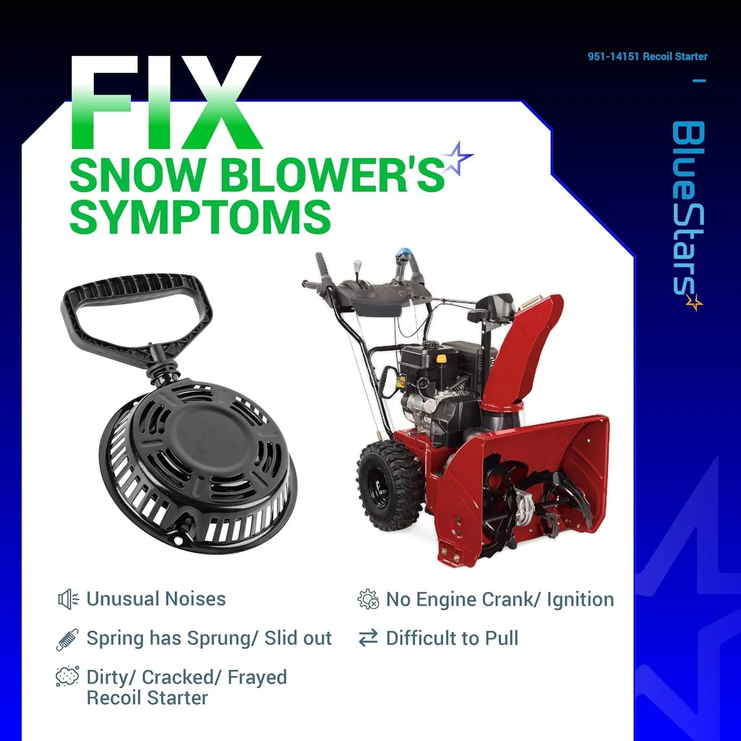 [Lifetime Warranty] 951-14151 Recoil Starter - Image 6