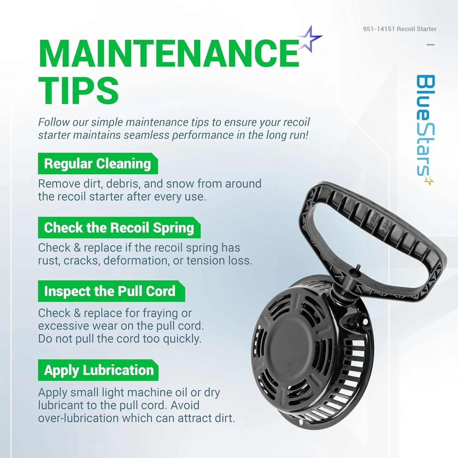 [Lifetime Warranty] 951-14151 Recoil Starter - Image 8