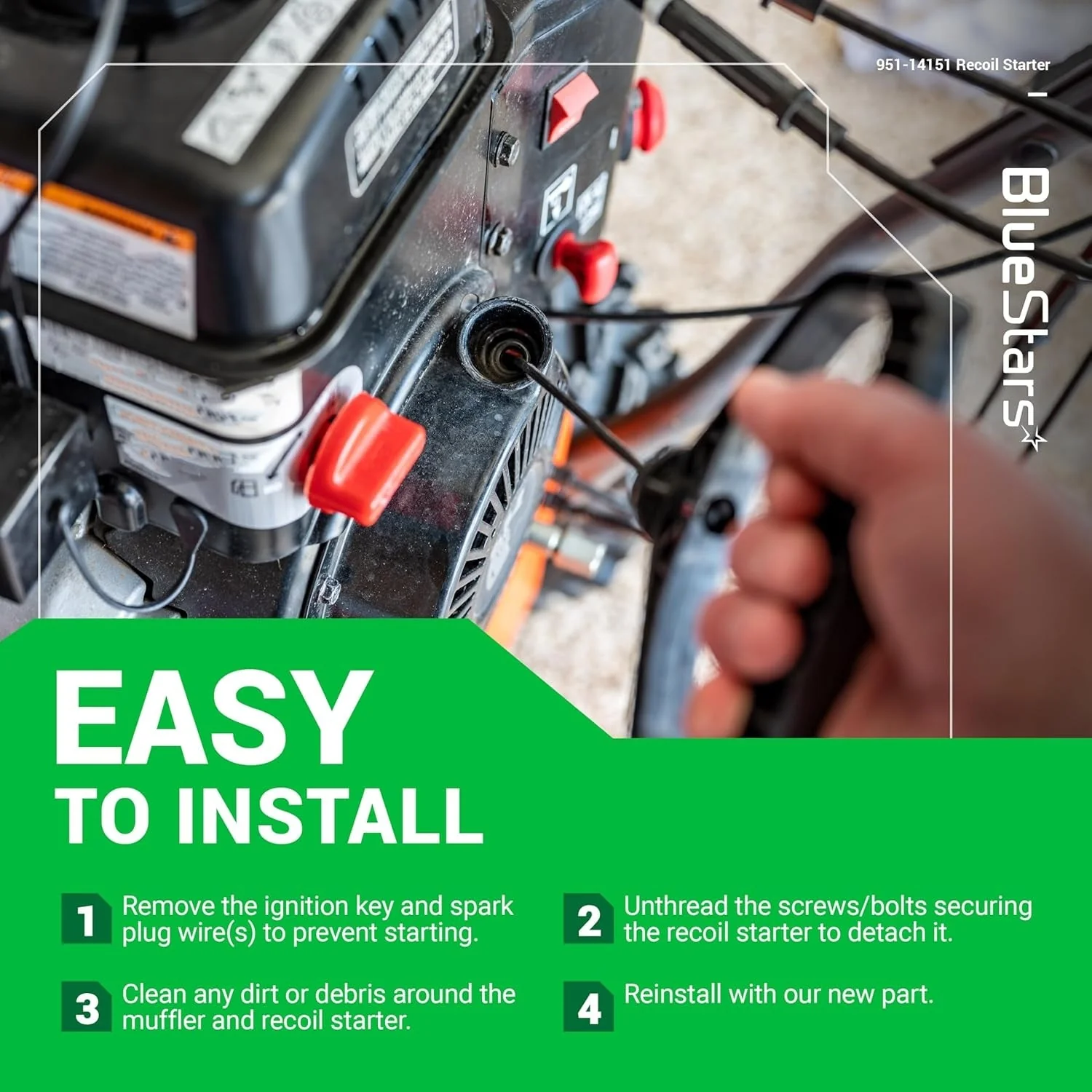 [Lifetime Warranty] 951-14151 Recoil Starter - Image 9