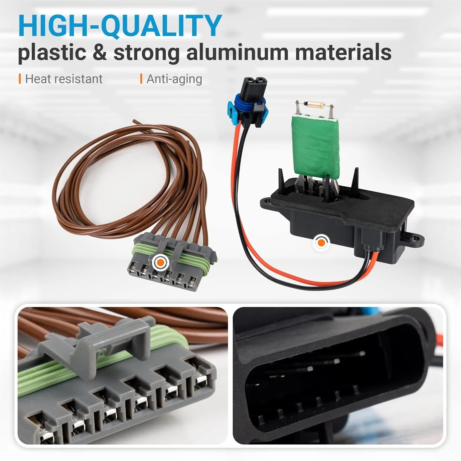 [Lifetime Warranty] 973-407 Front HVAC Fan Blower Motor Resistor - Image 5