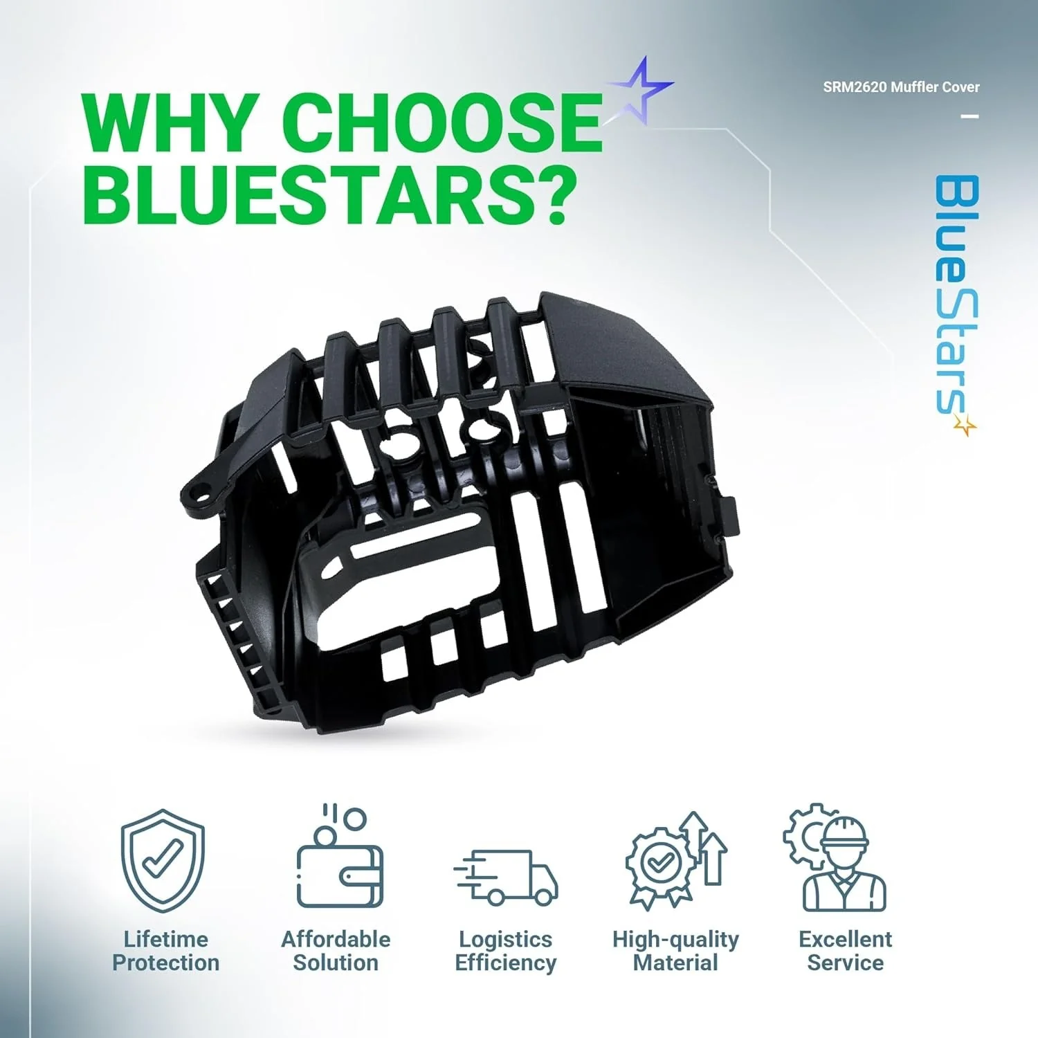 [Lifetime Warranty] A320001200 Muffler Cover - Image 8