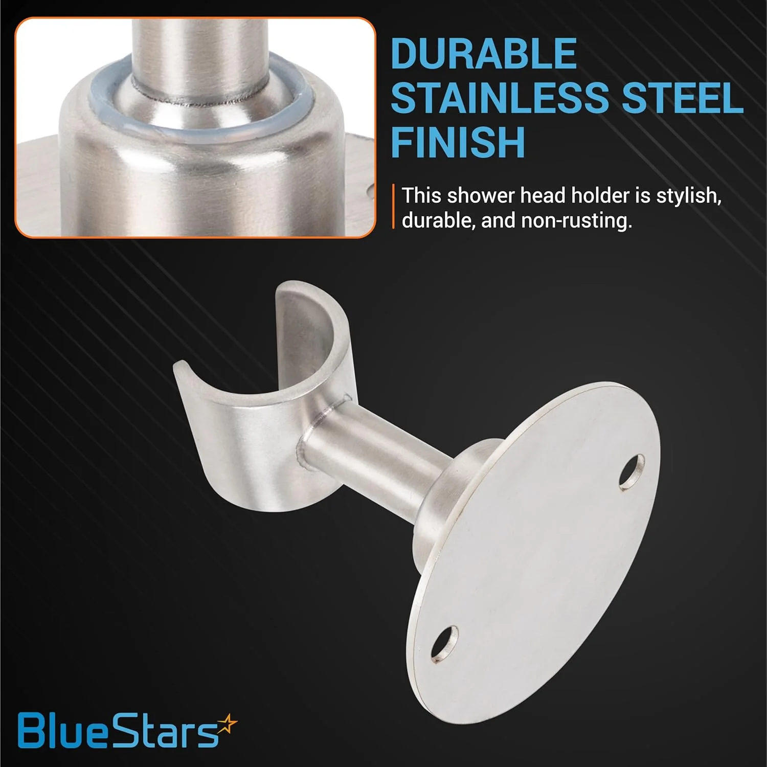 [Lifetime Warranty] Adjustable Handheld Shower Head Holder Bracket 360° - Image 4