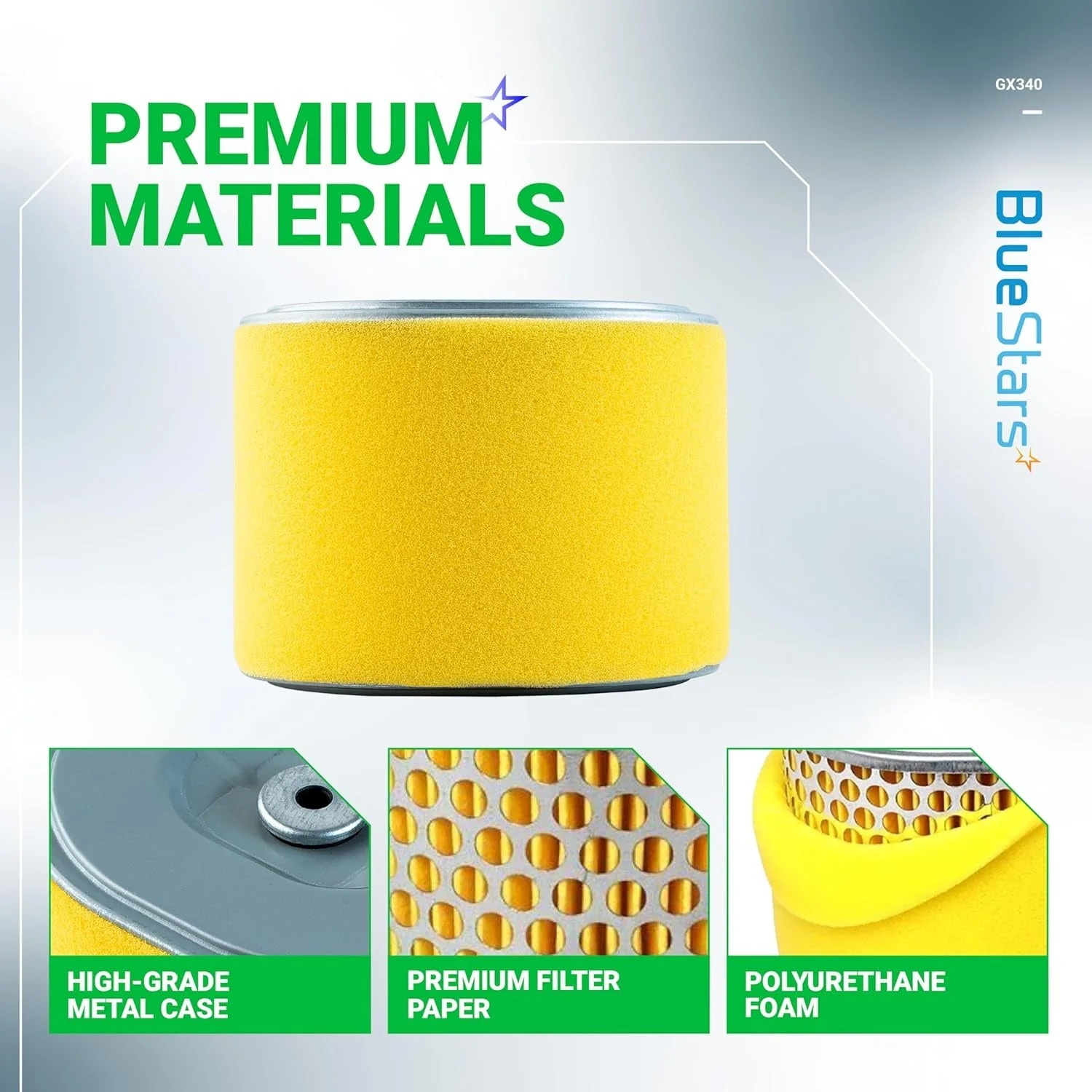 [Lifetime Warranty] AFZE30 GX390 GX340 Air Filter Honda - Image 3