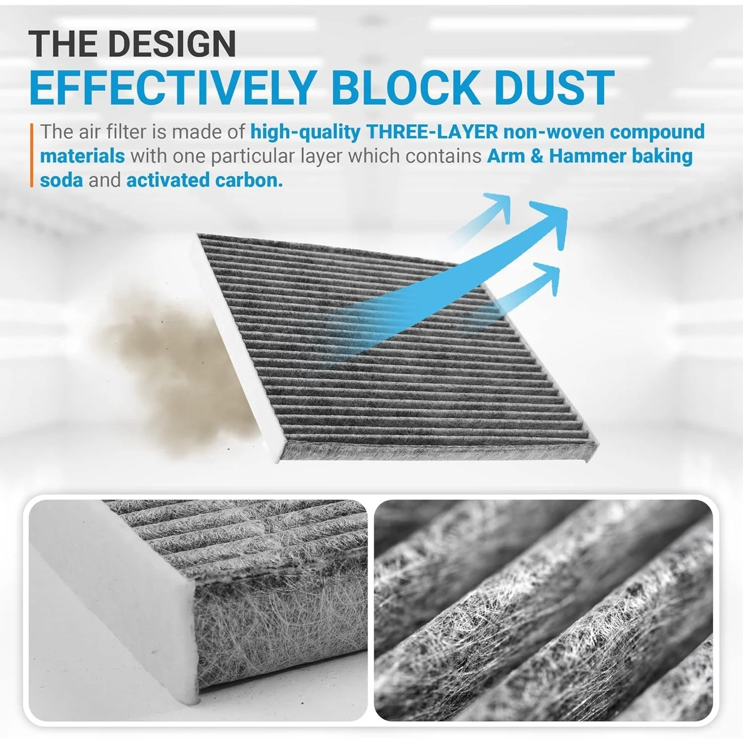 [Lifetime Warranty] CF11819 CP819 Activated Cabin Carbon Air Filter - Image 3