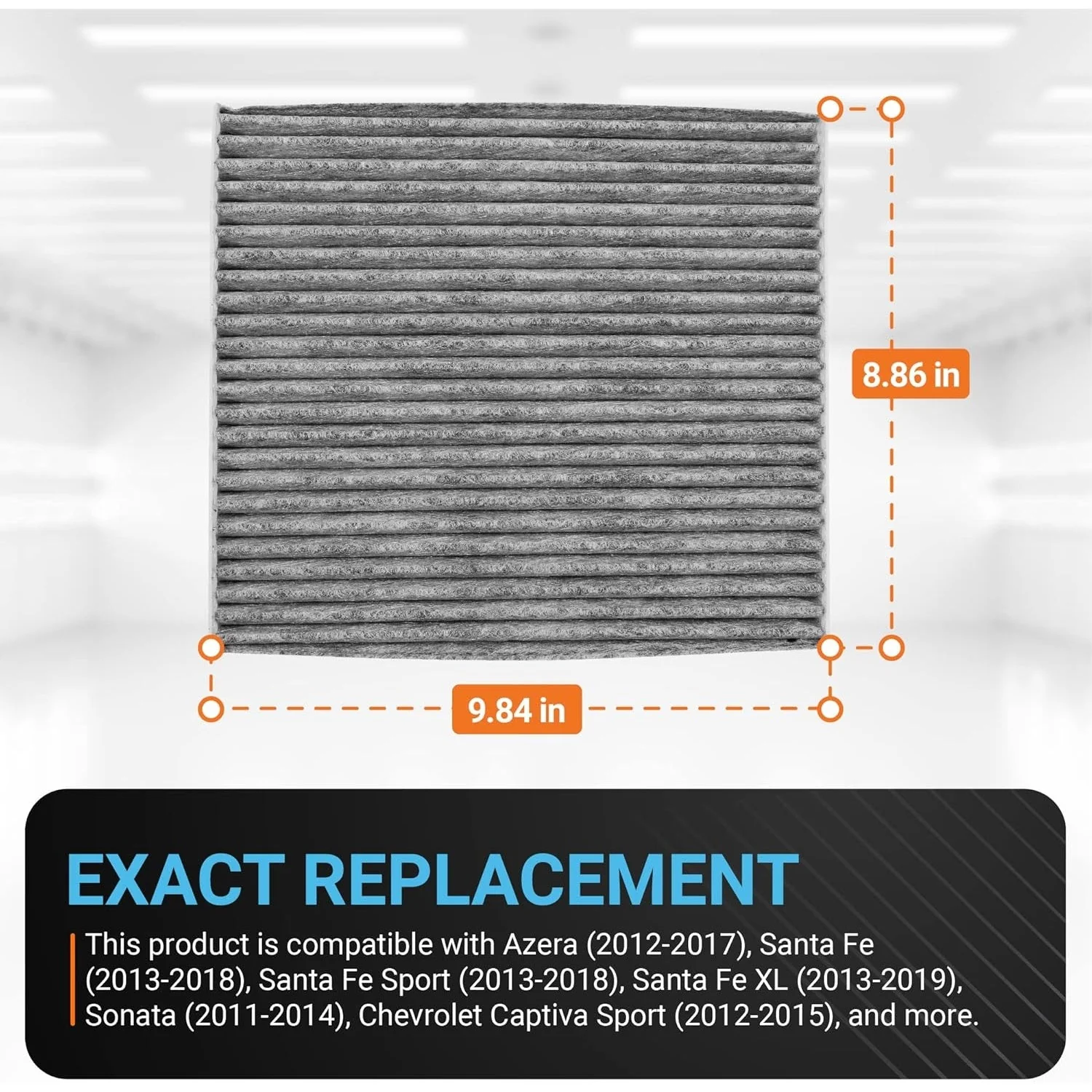[Lifetime Warranty] CF11819 CP819 Activated Cabin Carbon Air Filter - Image 6