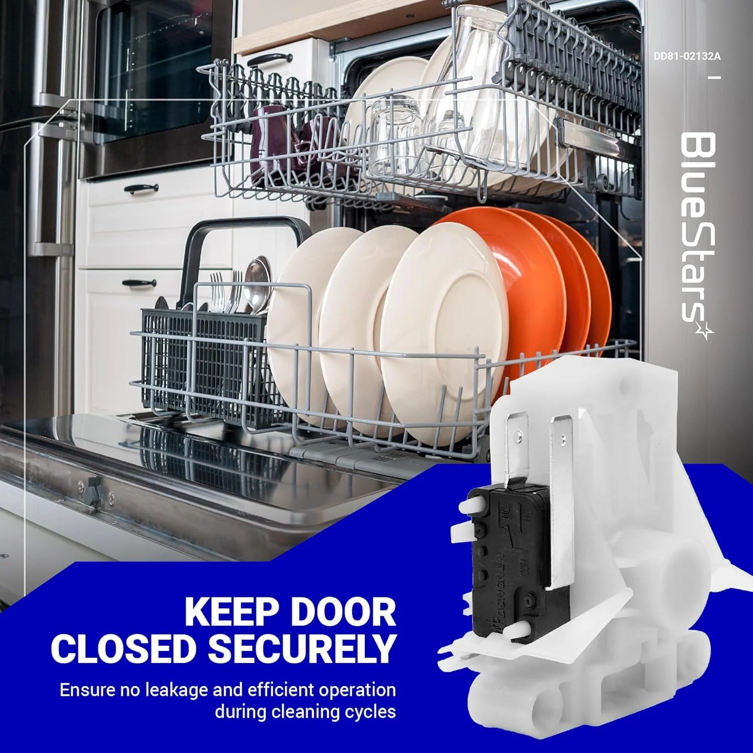 [Lifetime Warranty] DD81-01634B Dishwasher Door Latch - Image 3