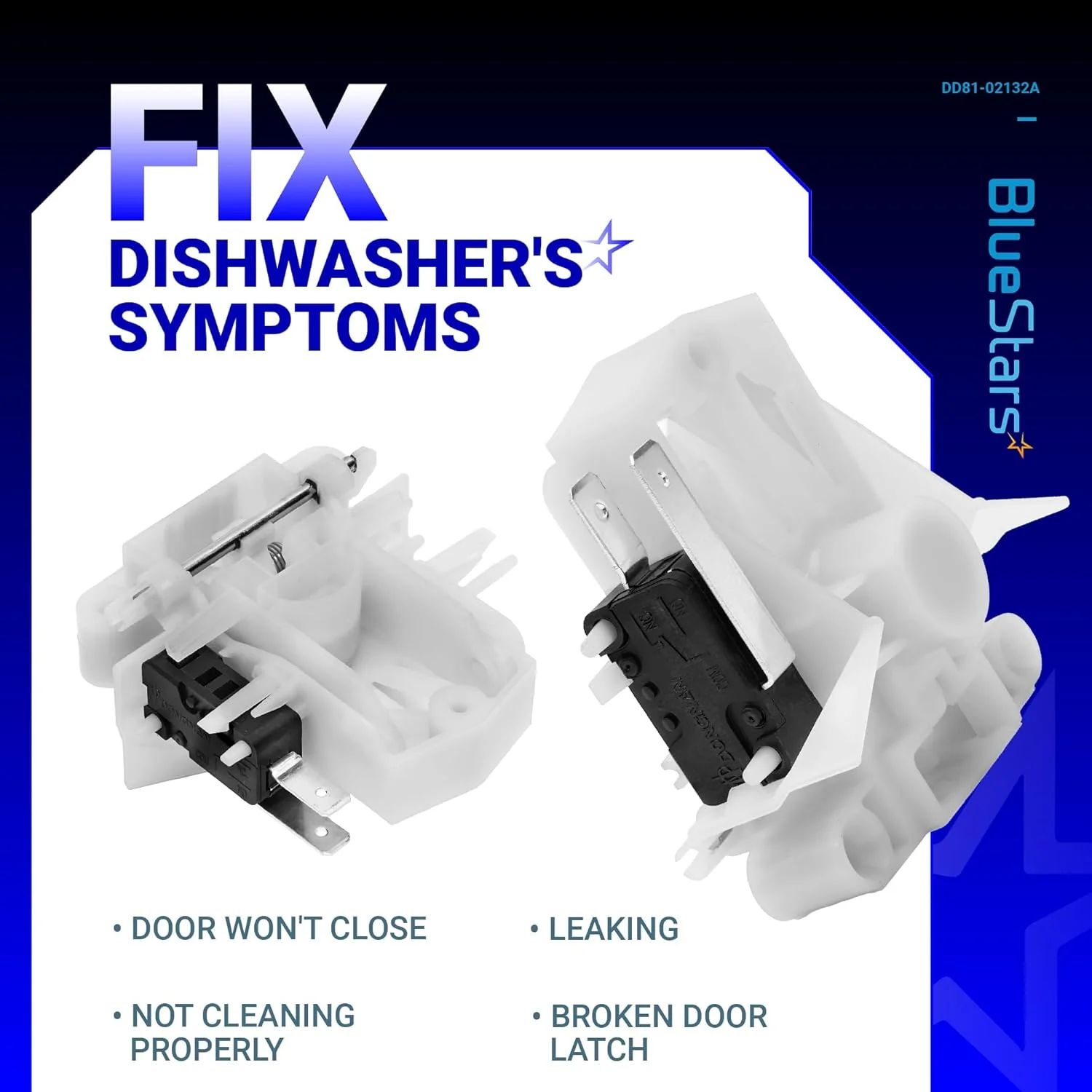 [Lifetime Warranty] DD81-01634B Dishwasher Door Latch - Image 5