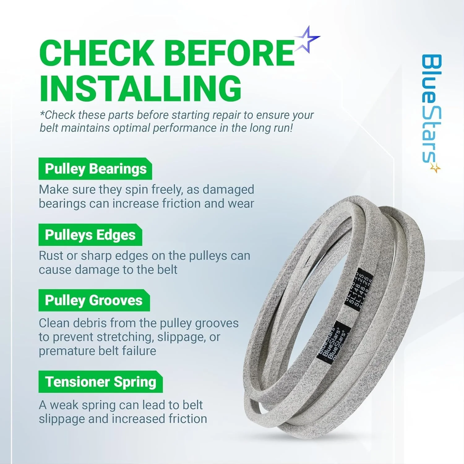 [Lifetime Warranty] Deck Belt 754-04329 - Image 7