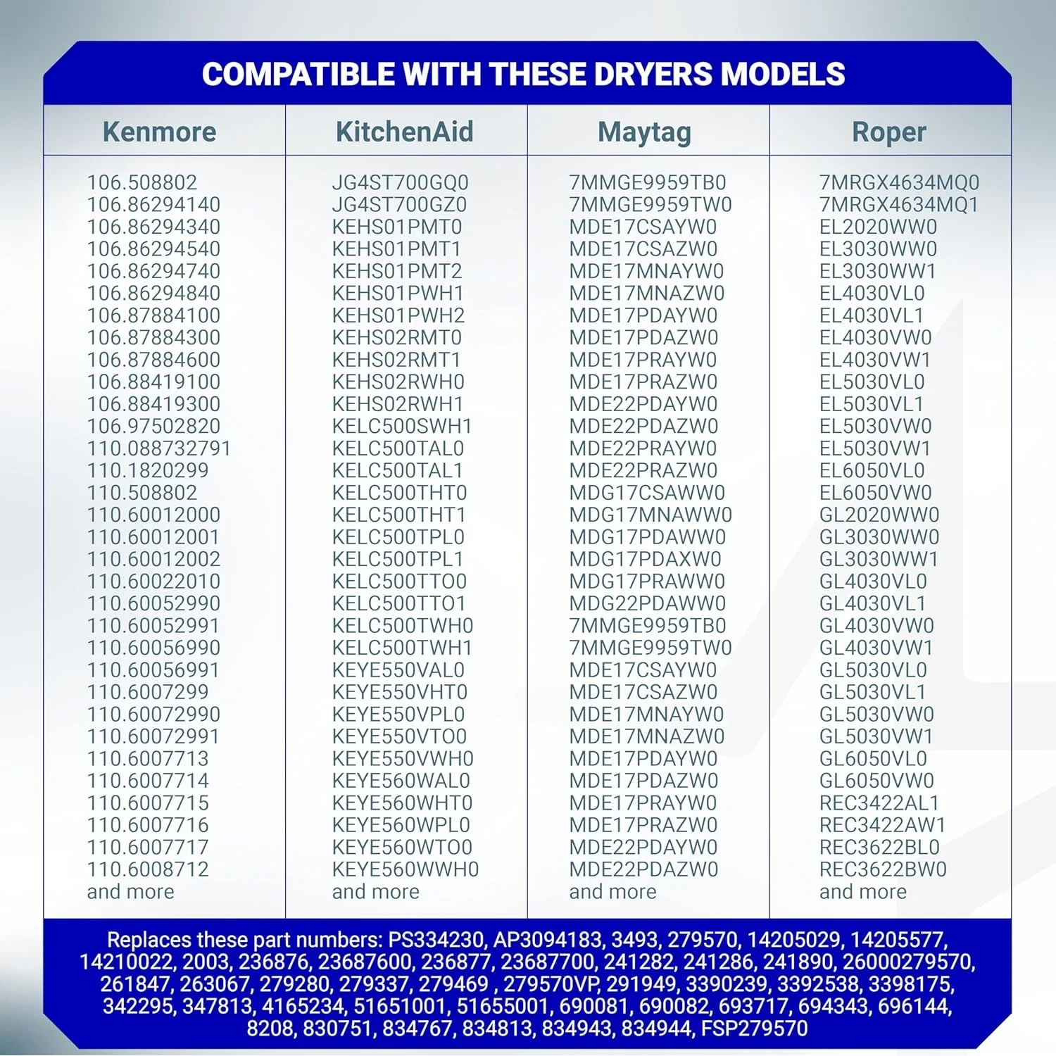 [Lifetime Warranty] 279570 Dryers Door Latch Kit - Pack of 4 - Image 4