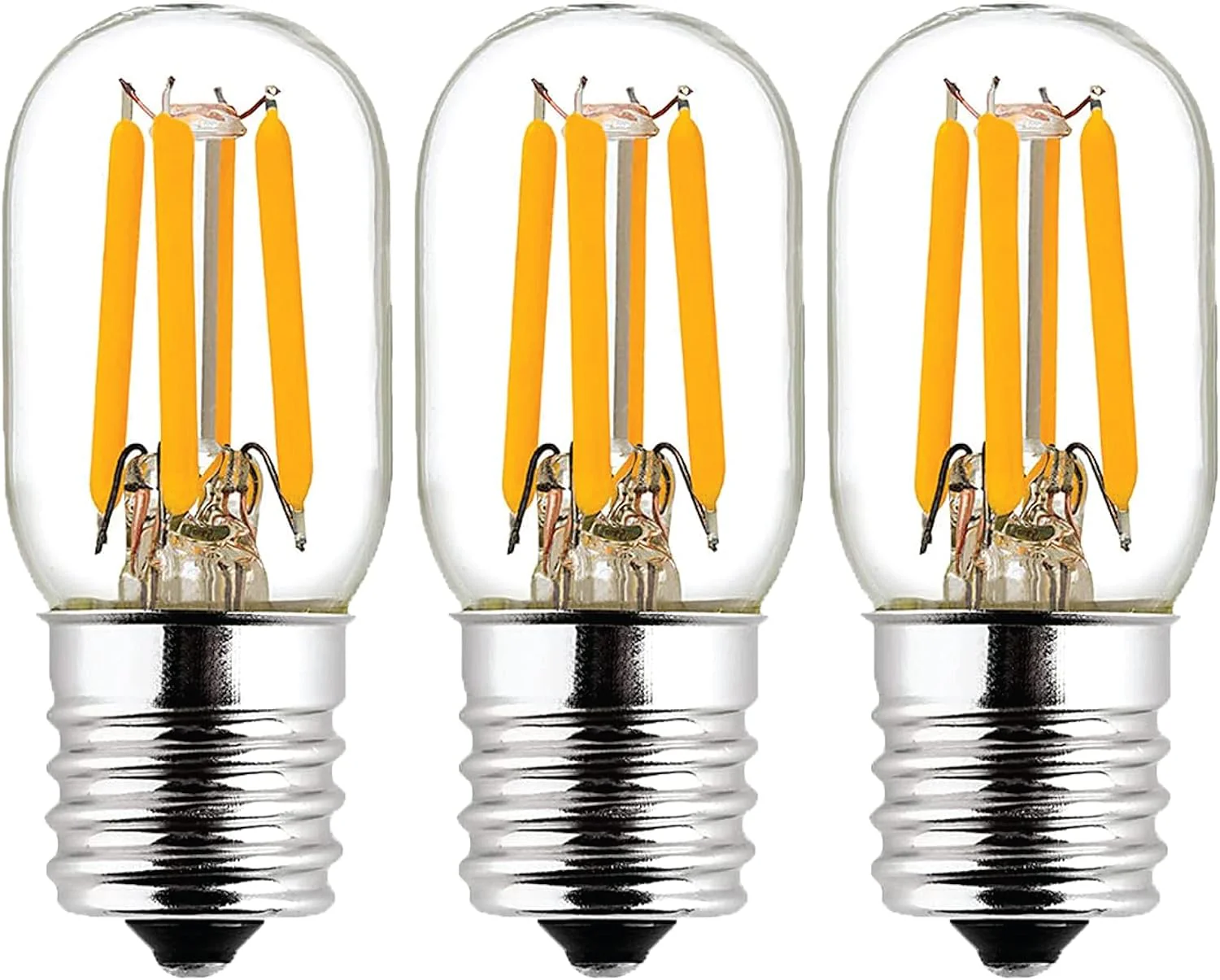 [Lifetime Warranty] E17 T7 LED Bulb 2W 120V (25W Equivalent) - Pack of 3 - Image 8