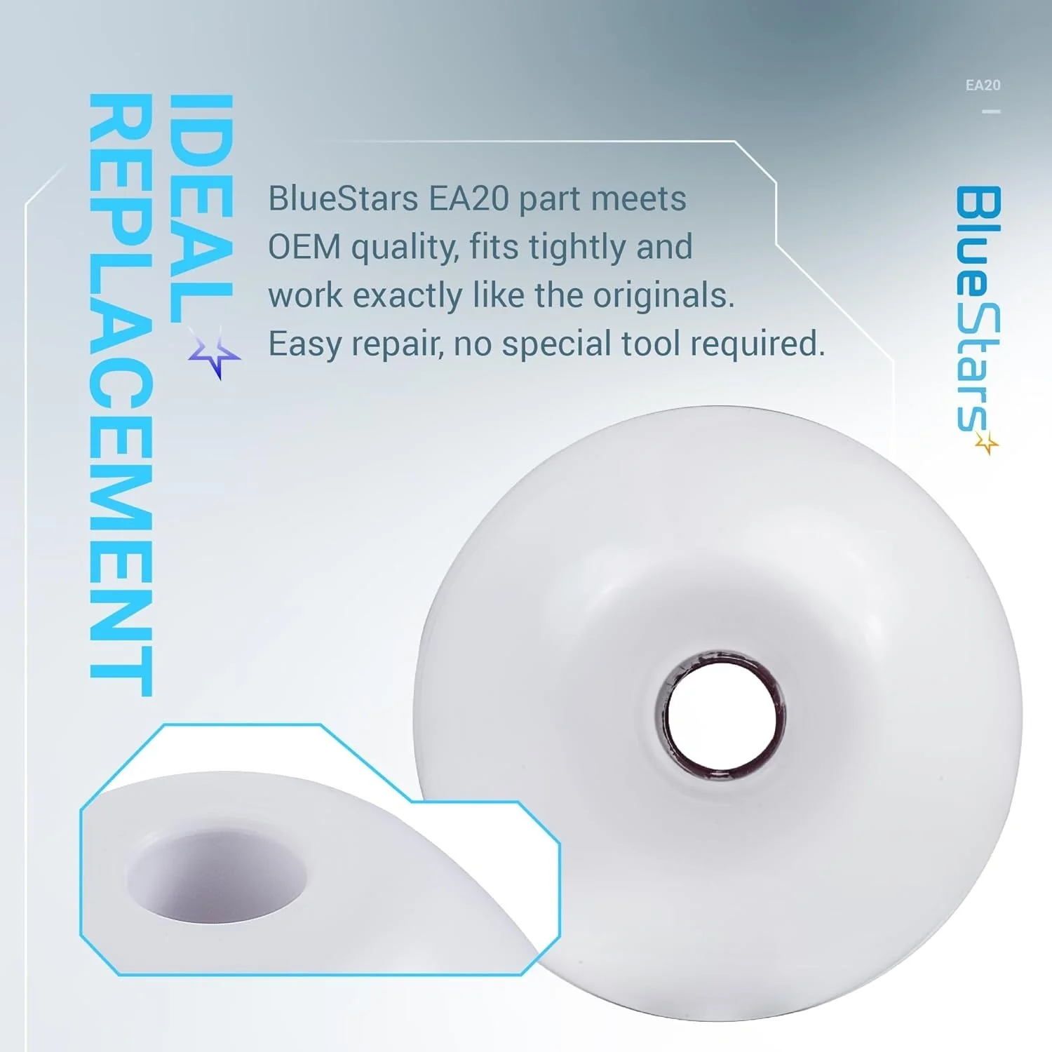 [Lifetime Warranty] EA20 White Ballast Float/Head Float A20 - Pack of 2 - Image 4