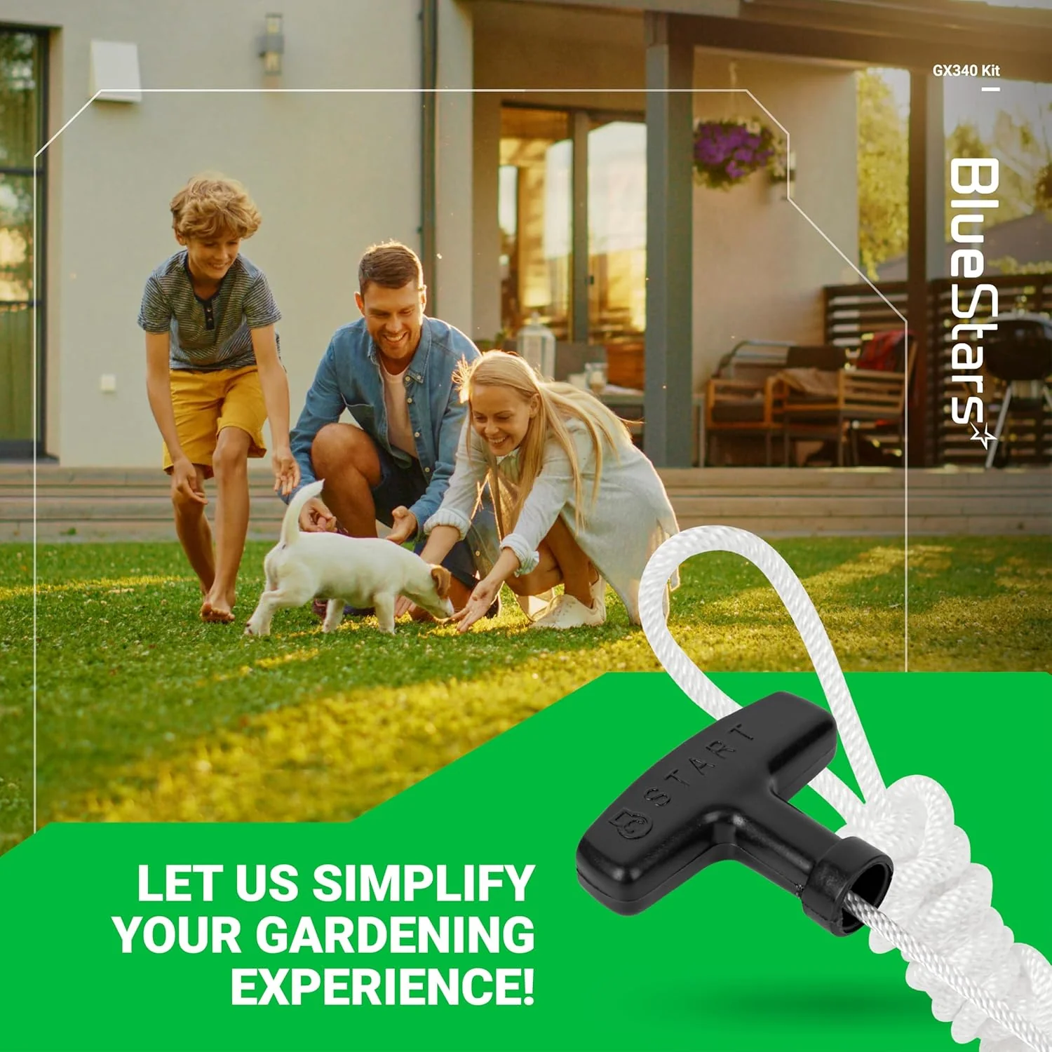 [Lifetime Warranty] GX390 Recoil Starter Handle with Rope - Image 9