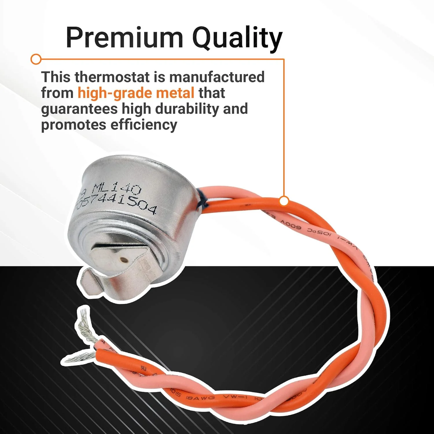 [Lifetime Warranty] High Limit WR50X10068 Refrigerator Defrost Thermostat - Image 4