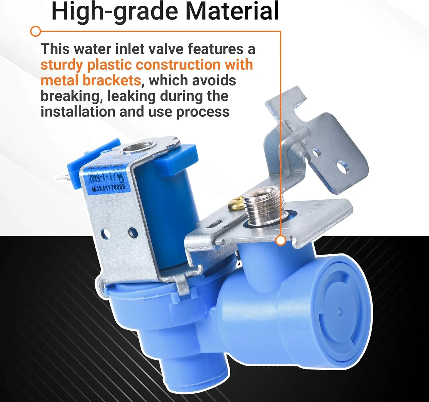 [Lifetime Warranty] MJX41178908 Refrigerator Water Inlet Valve - Image 4