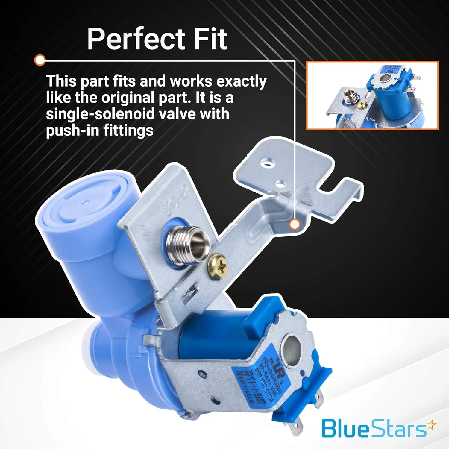 [Lifetime Warranty] MJX41178908 Refrigerator Water Inlet Valve - Image 5