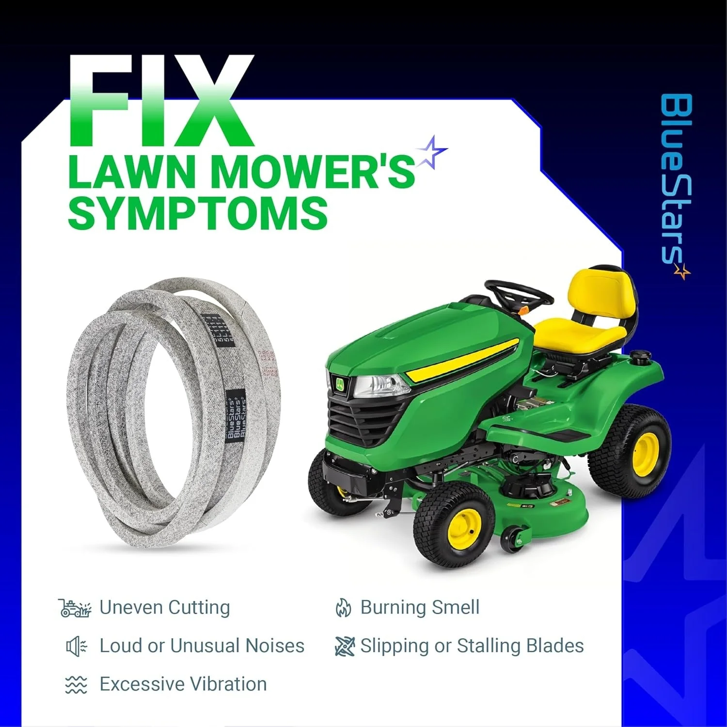 [Lifetime Warranty] Mower Deck Belt M154958 111.4" x 5/8" - Image 6