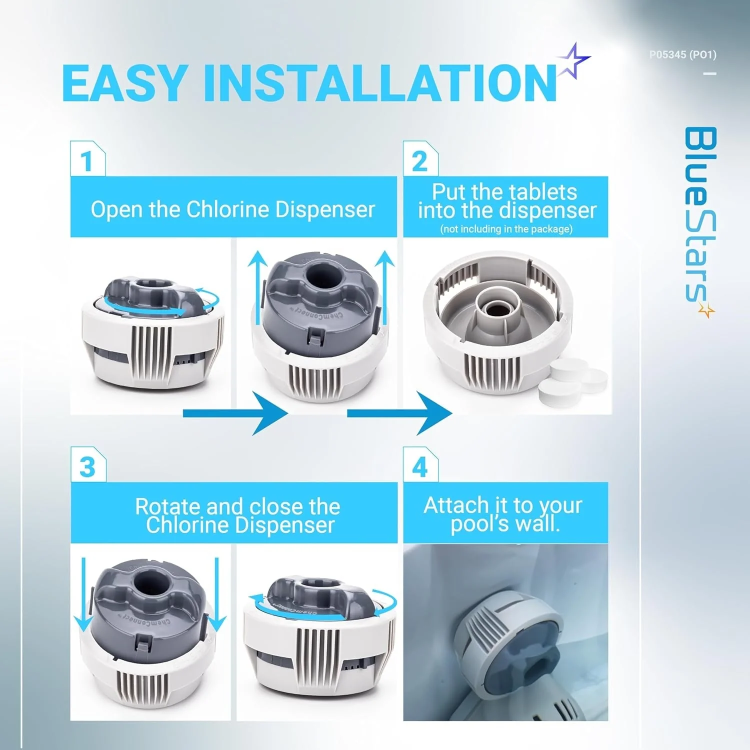 [Lifetime Warranty] P05345 P03821 Chemical Chlorine Dispenser System - Image 7