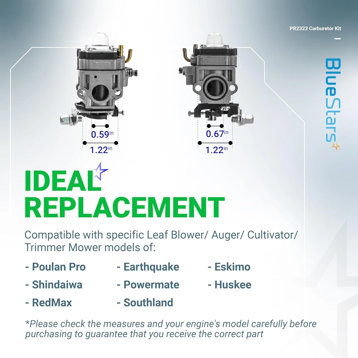 [Lifetime Warranty] PR2322 Carburetor - Image 4