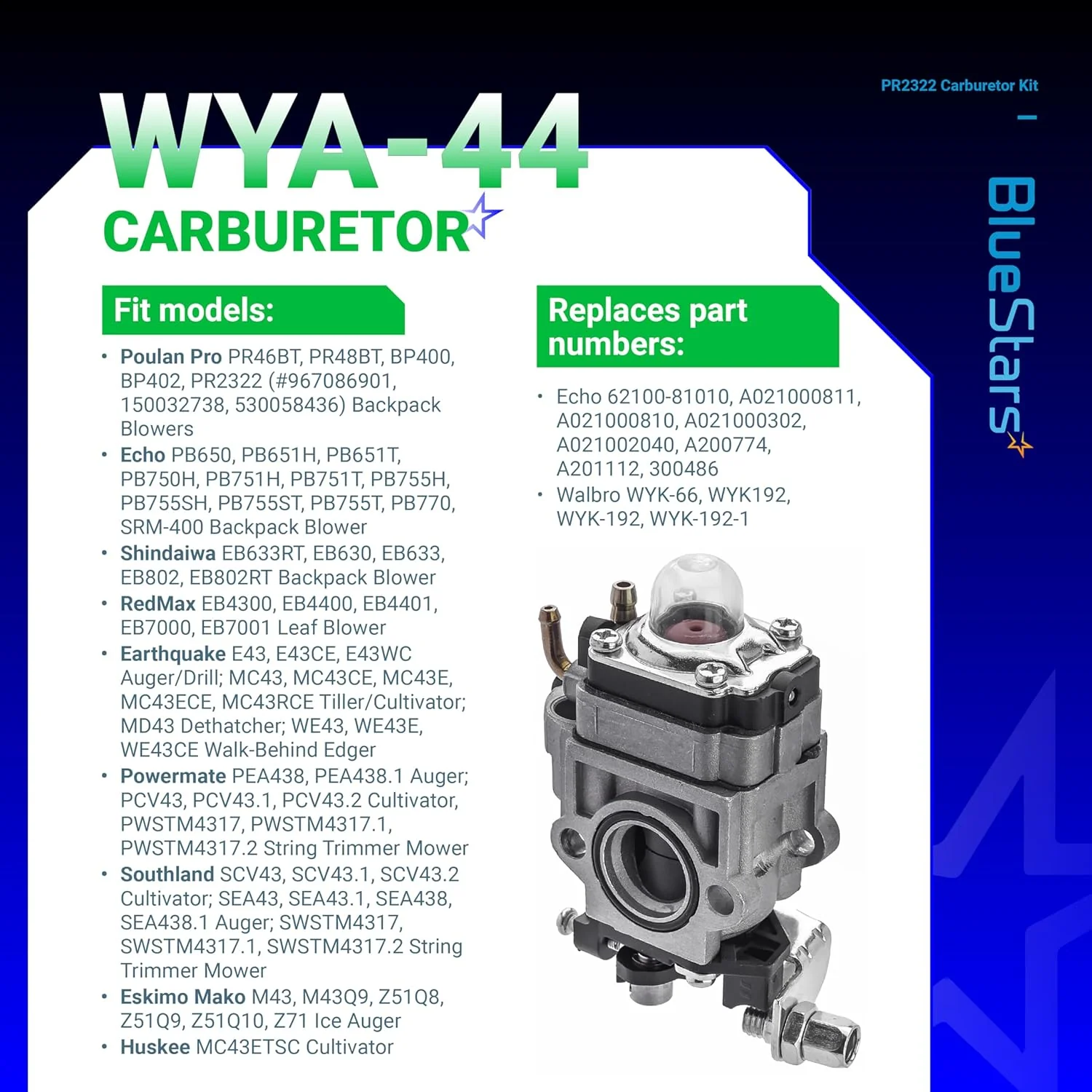 [Lifetime Warranty] PR2322 Carburetor - Image 5