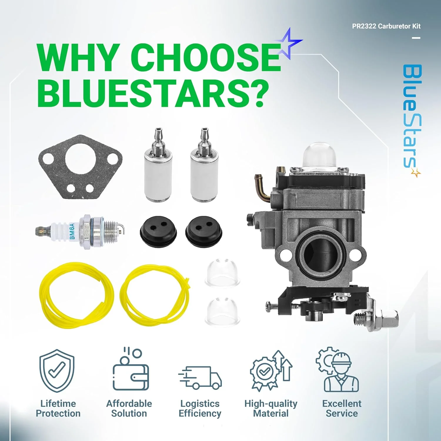 [Lifetime Warranty] PR2322 Carburetor - Image 9