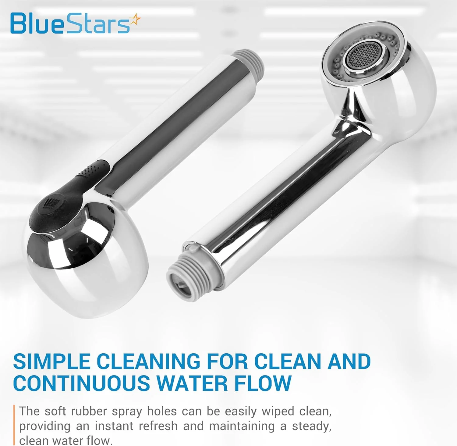 [Lifetime Warranty] Pull Down Bathroom Sink G1/2 13/16 Inch Male Sprayer Head - Image 6