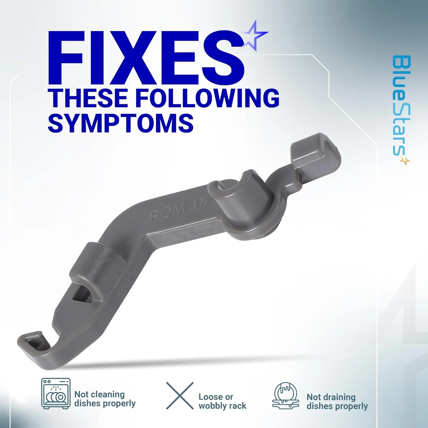 [Lifetime Warranty] W10082853 Dishwasher Tine Pivot Clip - Pack of 2 - Image 7