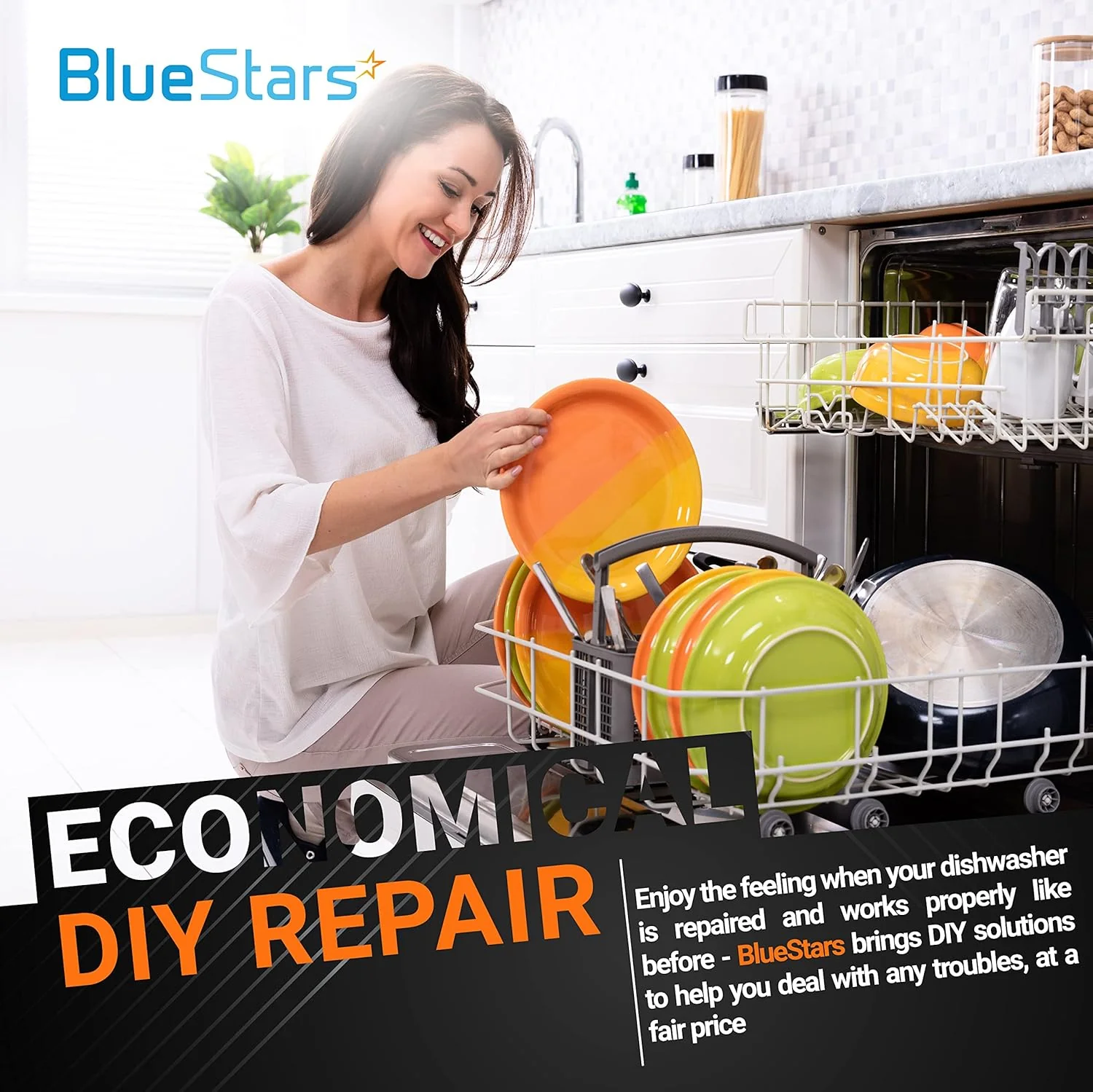 [Lifetime Warranty] W10195417 Dishwasher Lower Dish Rack Wheel - Pack of 4 - Image 7