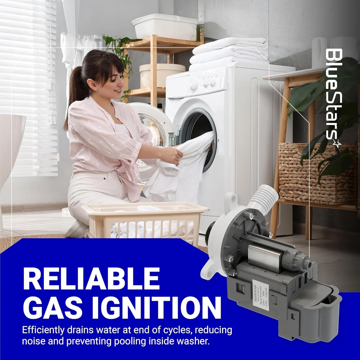 [Lifetime Warranty] W10276397 Washer Drain Pump - Image 4