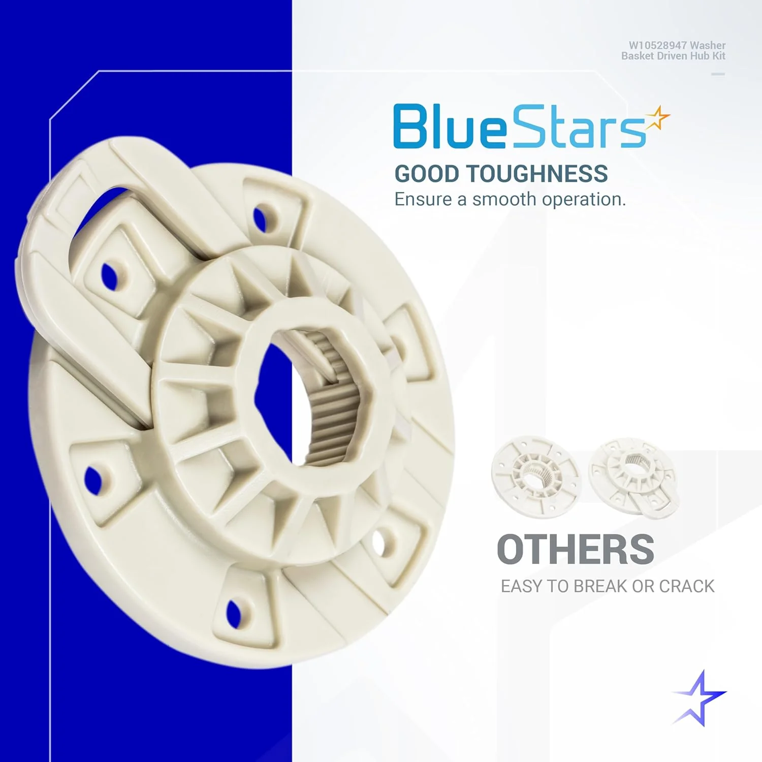 [Lifetime Warranty] W10528947 W10396887 Washer Basket Driven Hub Kit - Image 6