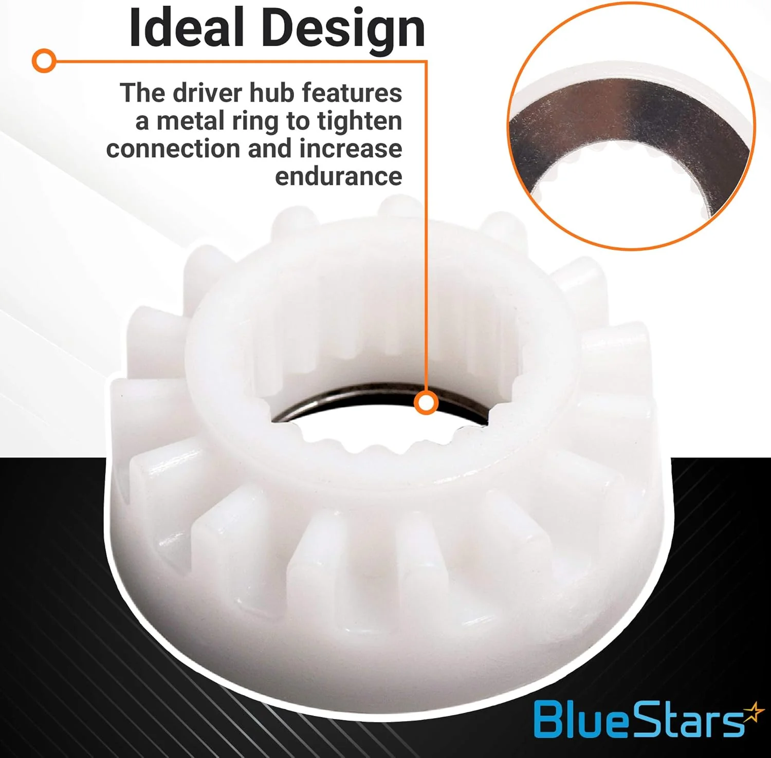 [Lifetime Warranty] W10820039 280145 Washer Hub Kit - Image 5