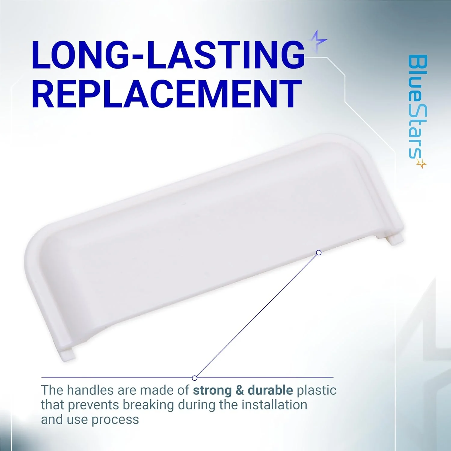 [Lifetime Warranty] W10861225 W10714516 Dryer Door Handle - Image 3