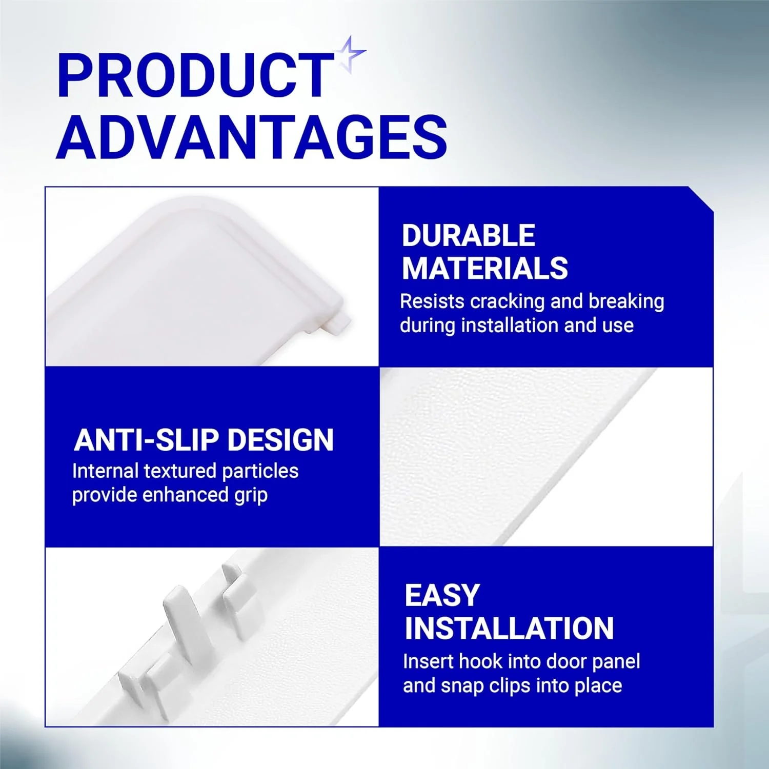 [Lifetime Warranty] W10861225 W10714516 Dryer Door Handle - Image 6