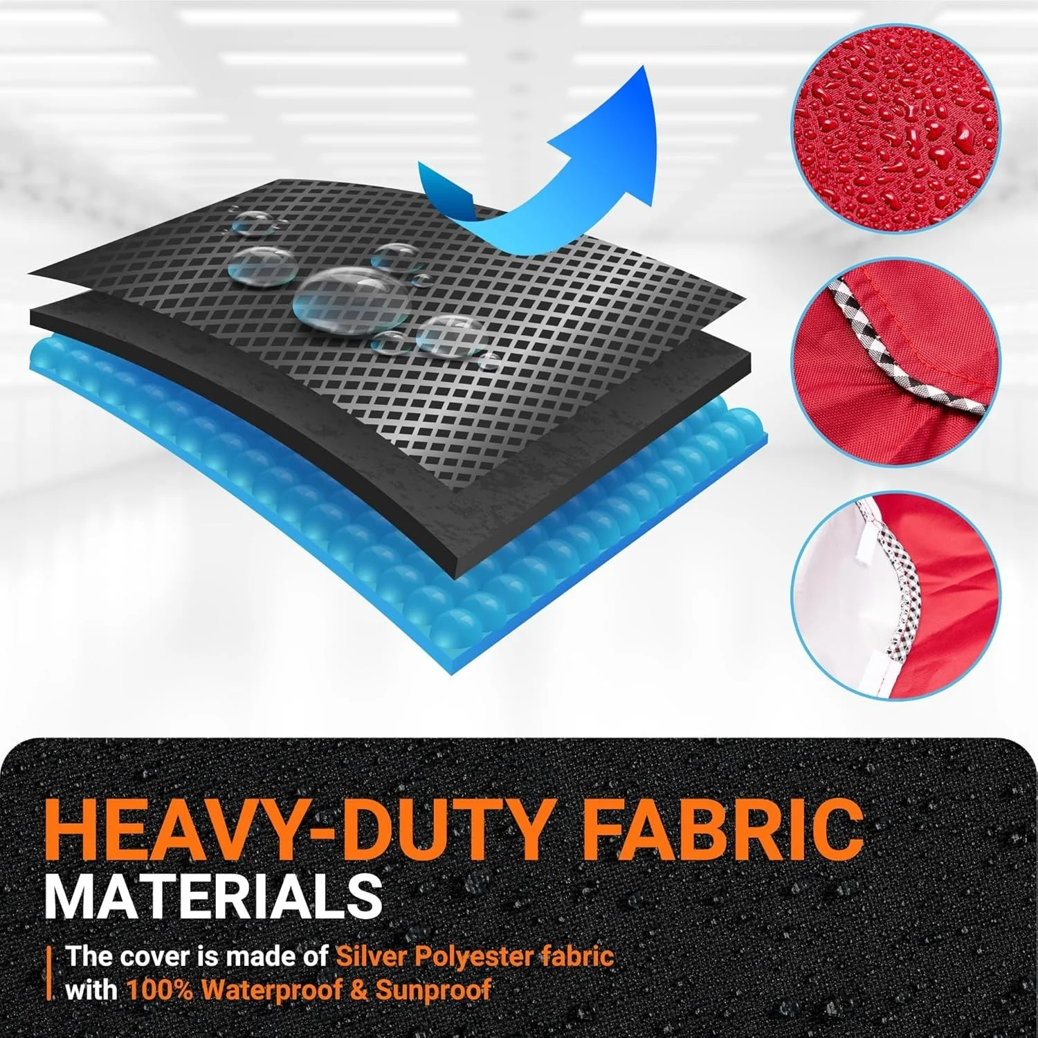 [Lifetime Warranty] Washing Machine Cover For Front-Load Washer/Dryer - Image 3