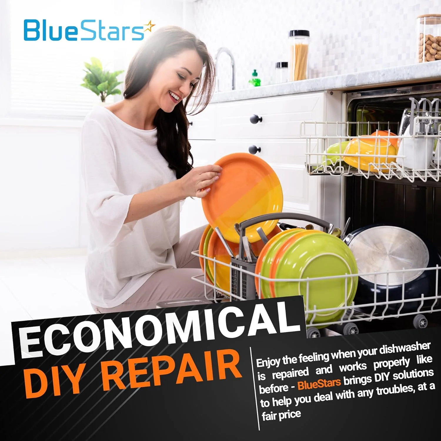 [Lifetime Warranty] WD12X10231 Dishwasher Lower Rack Wheel - Pack of 8 - Image 6