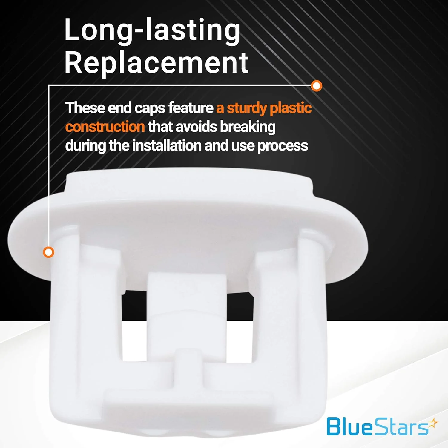 [Lifetime Warranty] WD12X10304 Dishwasher Upper Rack Slide End Cap - Image 4