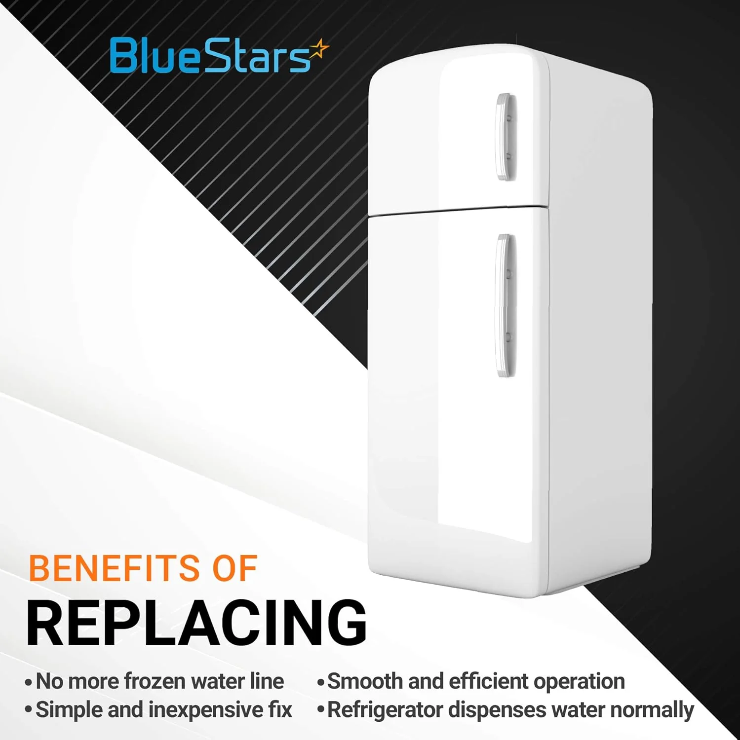 [Lifetime Warranty] WR49X10173 Refrigerator Dispenser Water Tube Heater Kit - Image 3