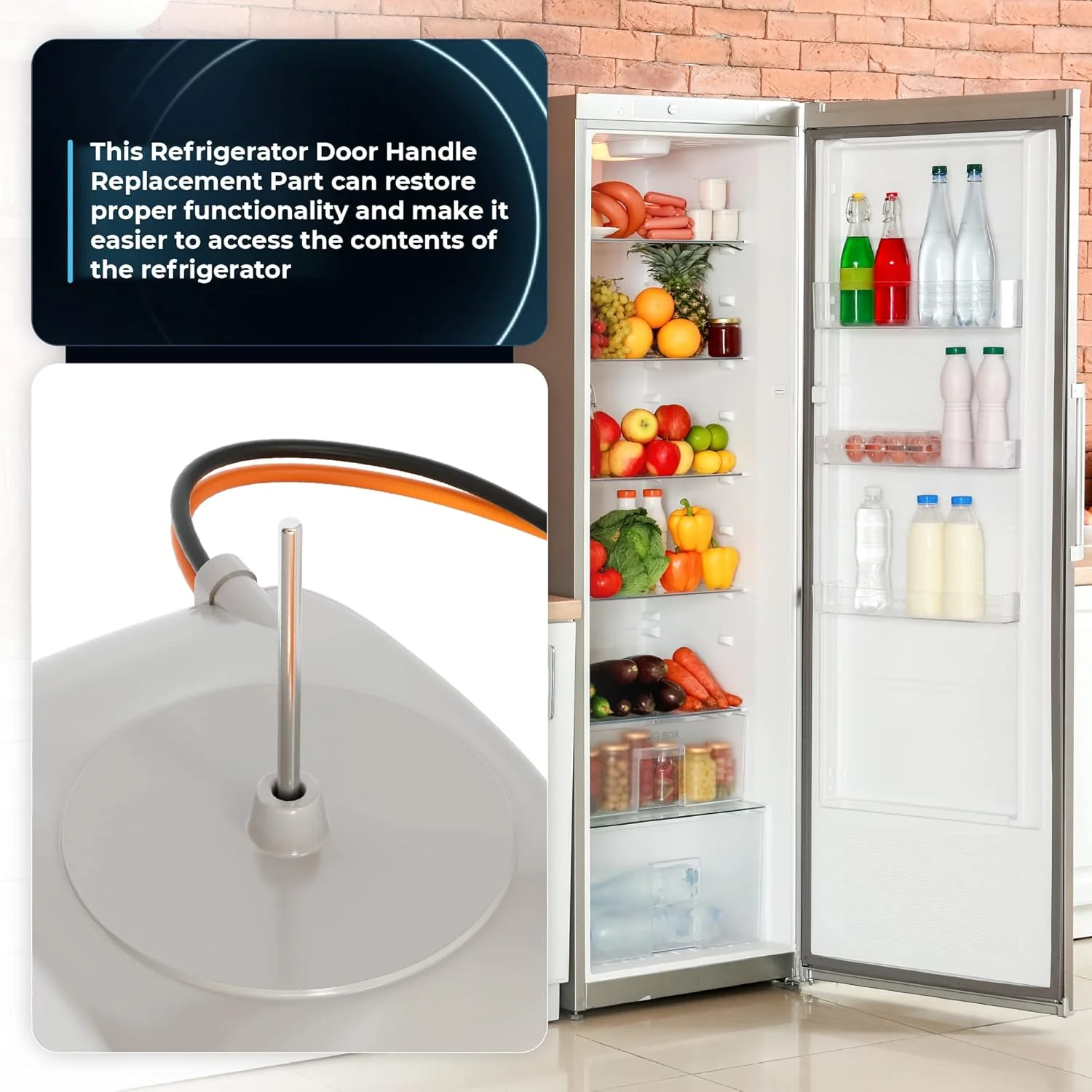 [Lifetime Warranty] WR60X10141 Refrigerator Evaporator Fan Motor - Image 4